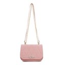Ver imagem 2 de Bolsa de Festas Feminina Alça de Corrente Costura Reforçada