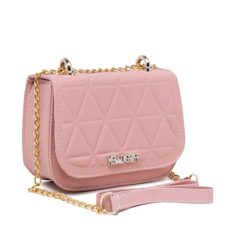 Bolsa de Festas Feminina Alça de Corrente Costura Reforçada