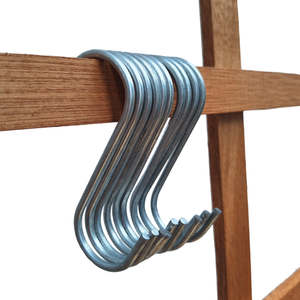 10 Ganchos Pendurar Vasos de Plantas em Jardim Vertical 2x8