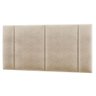 Cabeceira Estofada Cama Box Casal com Led Star 140cm Linho Bege - 4