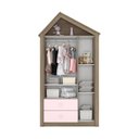 Ver mais imagens de Quarto de Bebê Completo com Berço 3 em 1 Guarda-Roupa 3 Portas e Cômoda Giz de Cera Espresso Móveis