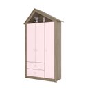 Ver imagem 6 de Quarto de Bebê Completo com Berço 3 em 1 Guarda-Roupa 3 Portas e Cômoda Giz de Cera Espresso Móveis