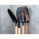 Ver imagem 4 de Suporte Para Ferramenta de Obra Preto Fosco Com Parafusos