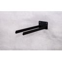 Ver imagem 3 de Suporte Para Ferramenta de Obra Preto Fosco Com Parafusos