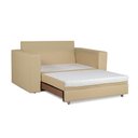 Ver imagem 2 de Sofá Cama Castor Casal Salerno Corano Bege 2 Lugares