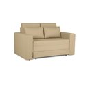 Ver imagem 1 de Sofá Cama Castor Casal Salerno Corano Bege 2 Lugares