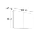 Ver imagem 3 de Espelheira de Banheiro 110cm Esp4034 Nature