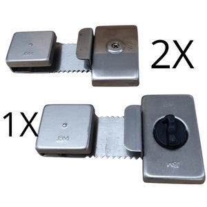 Kit Fechaduras JBM 2 FC1 e 1 FC2