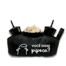 Almofada Porta Pipoca Meme Você Disse Pipoca:Preto - 1