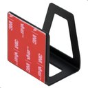 Ver imagem 6 de Kit 2 Porta Esponja de Pia Cozinha Preto Adesivo F.premium