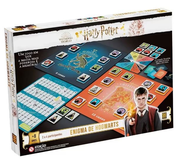 Jogo Enigma de Hogwarts Harry Potter - Grow