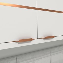 Armário Aéreo Cozinha Mdp 110 Cm 2 Portas Branco - 2