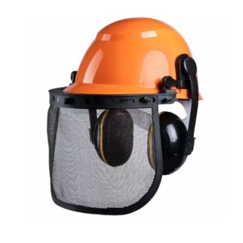 Kit Protecao Rocador Camper Capacete Viseira e Abafador Motosserra