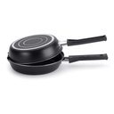 Ver imagem 1 de Frigideira Dupla Gourmet 55118 Preta 20cm - Multiflon