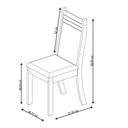 Ver imagem 4 de Mesa de Jantar 6 Lugares Carmem Mel/Perola - Viero Móveis