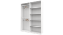 Ver imagem 4 de Armário Cabideiro Arara Duplo M10 Closet Prateleira Vetorial Móveis