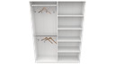 Ver imagem 5 de Armário Cabideiro Arara Duplo M10 Closet Prateleira Vetorial Móveis