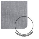 Ver imagem 6 de 4 Jogo Americano Napoli Cinza Impermeável Pvc