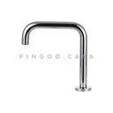 Ver imagem 2 de Torneira Para Banheiro Misturador Duplo Comando Grajaú Pingoo.casa - Prata