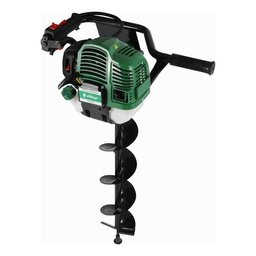 Perfurador de Solo a Gasolina 52cc, 2 Tempos, 3hp, Acompanha 3 Brocas - 5