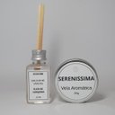 Ver imagem 6 de Kit 2 Pçs Difusor Mini Vidro 30ml e Vela Mini Lata 20gr Luz & Aroma Premium: Lavanda