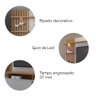 Estante Home Theater para TVs até 65 Polegadas com LED 1 Porta 4 Nichos Maceió Colibri Móveis - 2