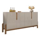 Ver imagem 3 de Buffet 04 Portas Lizz 170 cm Off White Cedro Casa D