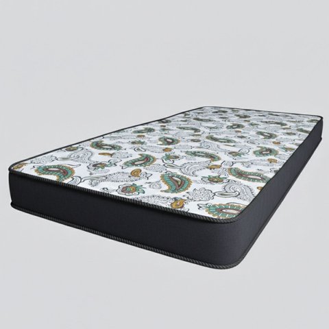 Colchão Solteiro D28 Estampado Conforto e Qualidade para Dormir Bem