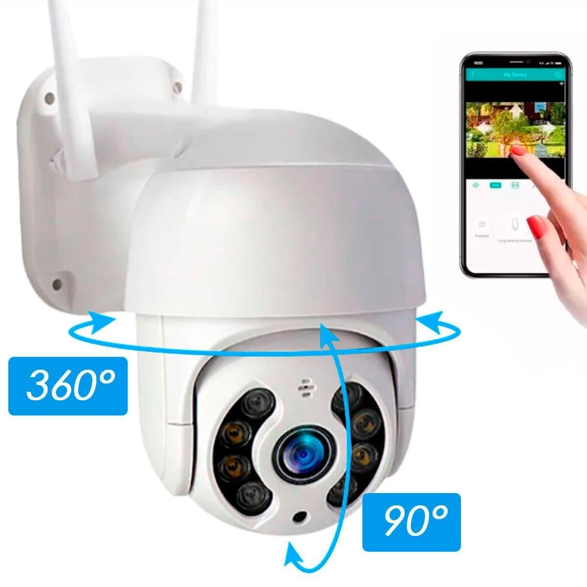 Câmera de Segurança Wi-fi Smart Camera Abq-a8 - 2mp - 4