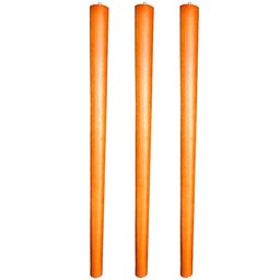 Kit 03 Pés Palito Madeira 60 Cm Rosqueável P02 Móveis Poltrona Puff Mesa - Inoviza - 1