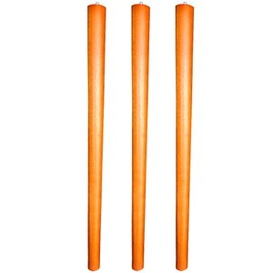 Kit 03 Pés Palito Madeira 60 Cm Rosqueável P02 Móveis Poltrona Puff Mesa - Inoviza