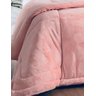 Edredom Solteiro Grosso Inverno Quentinho soft Flannel Rose - 3