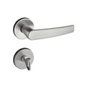 Ver imagem 1 de Fechadura 401 com Roseta Cromo Acetinado Banheiro