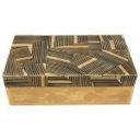 Ver imagem 1 de Caixa Mdf Retangular Detalhes Abstrato 23x13x7,5cm