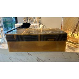 Caixa Mdf Retangular Detalhes Abstrato 23x13x7,5cm - 2