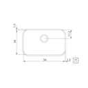 Ver imagem 5 de Kit Cuba Lavinia Acetinada Tramontina e Monocomando Black Matte Levo