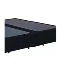 Ver imagem 6 de Base Box Casal Bipartido Suede Preto 28x69x188