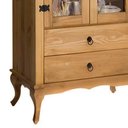 Ver imagem 6 de Cristaleira Madeira Maciça 2 Portas Vidro Mel D112 Shop Jm Mel