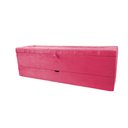 Ver imagem 2 de Recamier Puff Baú Sapateira com Gaveta 1,58 Cm para Cama Box Queen Size - Rosa Pink
