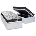 Ver imagem 1 de Cama Box Baú Crc Solteiro +Colchão Molas Bonnel Sleep Probel 88x188