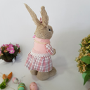 Ver imagem 3 de Coelha Páscoa Rústico Fios de Sisal Cru