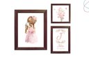 Ver imagem 2 de Kit 2 Quadros Decorativos - Animais Escandinavos:branco