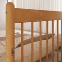 Ver imagem 4 de Cabeceira de Cama Casal Queen Madeira Ripado 168 cm Moderna Freijo Mina Idimex