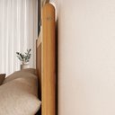Ver imagem 7 de Cabeceira de Cama Casal Queen Madeira Ripado 168 cm Moderna Freijo Mina Idimex