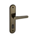 Ver imagem 1 de Fechadura 402 com Espelho Bronze Oxidado Externa