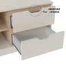 Rack Michigan Com Pés Em Mdf 22Mm Liberatti Off White/Carval - 4