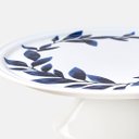 Ver imagem 2 de Prato com Pé para Bolo Blue Pottery - M Blue Gardenia