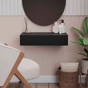 Ver imagem 1 de Penteadeira Camarim Mdp/bp Malevo Preto G96 - Gran Belo