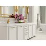 Boiserie 605 Branco 80x60cm de Altura Santa Luzia Adcorista - 3