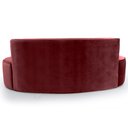Ver imagem 5 de Sofá 4 Lugares Porto D07 230cm para Sala Living Suede Vermelho - D’Rossi